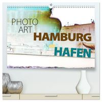 Produktbild: Photo-Art / Hamburg Hafen (hochwertiger Premium Wandkalender 2027 DIN A2 quer), Kunstdruck in Hochglanz