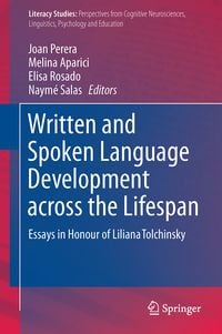 Produktbild: Written and Spoken Language Development across the Lifespan