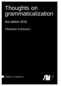 Produktbild: Thoughts on grammaticalization