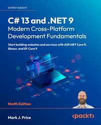 Produktbild: C# 13 and .NET 9 - Modern Cross-Platform Development Fundamentals
