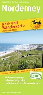 Produktbild: Publicpress Rad- und Wanderkarte Norderney 1:20.000