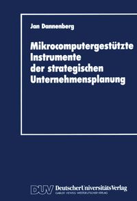 Produktbild: Mikrocomputergest&uuml;tzte Instrumente der strategischen Unternehmensplanung