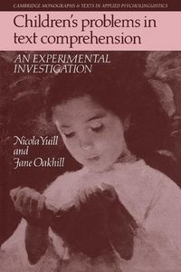 Produktbild: Children's Problems in Text Comprehension