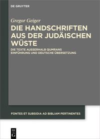 Produktbild: Die Handschriften aus der Jud&auml;ischen W&uuml;ste
