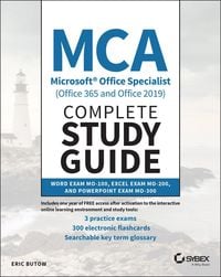Produktbild: MCA Microsoft Office Specialist (Office 365 and Office 2019) Complete Study Guide