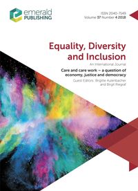Produktbild: Care and Care Work - A question of Economy, Justice and Democracy.