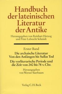 Produktbild: Handbuch der Lateinischen Literatur der Antike
