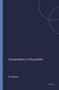 Produktbild: Interpolation in Thucydides