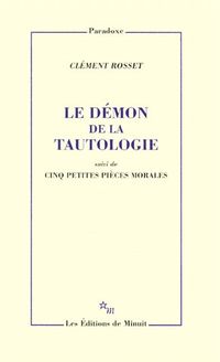 Produktbild: Le demon de la tautologie