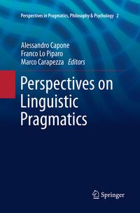 Produktbild: Perspectives on Linguistic Pragmatics