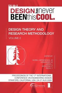 Produktbild: Proceedings of ICED'09, Volume 2, Design Theory and Research Methodology