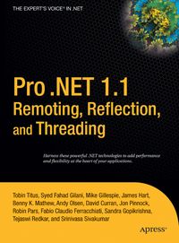 Produktbild: Pro .NET 1.1 Remoting, Reflection, and Threading