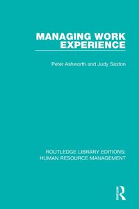Produktbild: Managing Work Experience