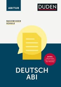 Produktbild: Basiswissen Schule &ndash; Deutsch Abi