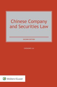 Produktbild: Chinese Company and Securities Law