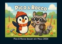 Produktbild: Pico & Rocco bauen ein Haus 2026 Fotokalender DIN A4