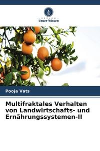 Produktbild: Multifraktales Verhalten von Landwirtschafts- und Ern&auml;hrungssystemen-II