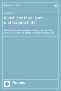 Produktbild: K&uuml;nstliche Intelligenz und Datenschutz