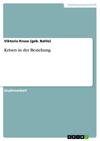 Produktbild: Krisen in der Beziehung
