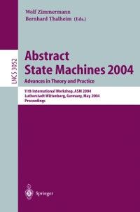 Produktbild: Abstract State Machines 2004. Advances in Theory and Practice