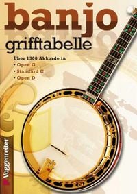 Produktbild: Grifftabelle f&uuml;r Banjo