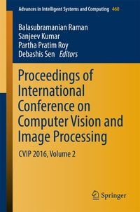 Produktbild: Proceedings of International Conference on Computer Vision and Image Processing