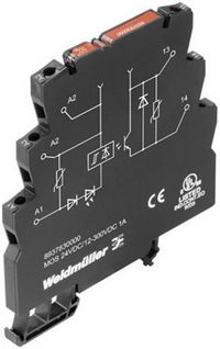 Produktbild: Weidm&uuml;ller Halbleiterrelais 8937920000 0.1A Schaltspannung (max.): 24 V/DC 1St.