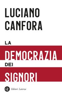 Produktbild: La democrazia dei signori