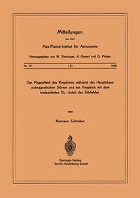 Produktbild: Das Magnetfeld des Ringstroms w&auml;hrend der Hauptphase Erdmagnetischer St&uuml;rme und ein Vergleich mit dem Beobachteten Dst - Anteil des St&ouml;rfeldes