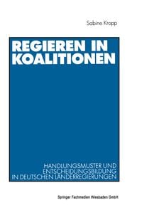 Produktbild: Regieren in Koalitionen