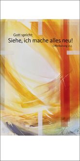 Produktbild: Jahreslosung M&uuml;nch 2026, Faltkarte mit Betrachtung (10er-Set)