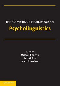 Produktbild: The Cambridge Handbook of Psycholinguistics