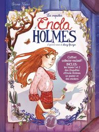 Produktbild: Coffret les Enquetes D'Enola Holmes T1 + T2