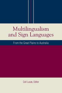 Produktbild: Multilingualism and Sign Languages