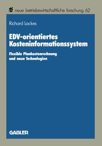 Produktbild: EDV-orientiertes Kosteninformationssystem