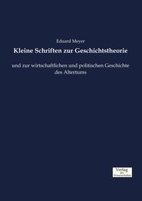 Produktbild: Kleine Schriften zur Geschichtstheorie