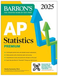 Produktbild: Barron's Educational Series: AP Statistics Premium, 2025: Pr
