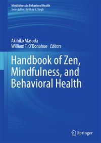 Produktbild: Handbook of Zen, Mindfulness, and Behavioral Health