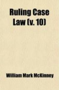 Produktbild: Ruling Case Law (V. 10)