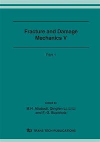 Produktbild: Fracture and Damage Mechanics V