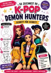 Produktbild: Kpop Demon Hunters Zeichenbuch