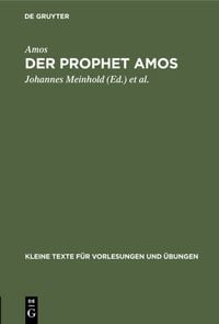 Produktbild: Der Prophet Amos