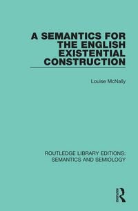 Produktbild: A Semantics for the English Existential Construction