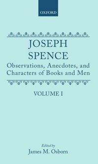 Produktbild: Observations Anecdotes & Chara