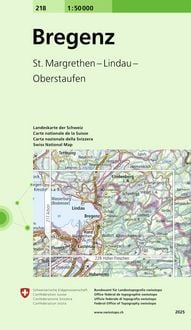 Produktbild: Swisstopo 1 : 50 000 Bregenz