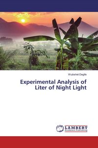 Produktbild: Experimental Analysis of Liter of Night Light