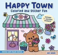 Produktbild: Happy Town Coloring and Sticker Fun
