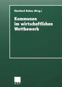 Produktbild: Kommunen im wirtschaftlichen Wettbewerb