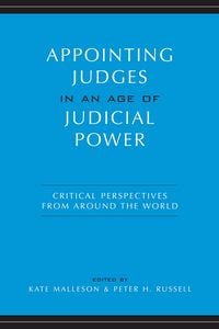 Produktbild: Appointing Judges in an Age of Judicial Power