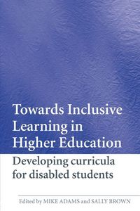 Produktbild: Towards Inclusive Learning in Higher Education